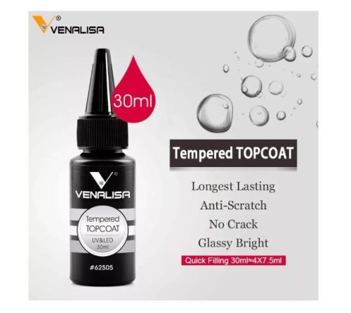  Venalisa Fixálásmentes utántöltő/Tempered Top Coat - 30 ml