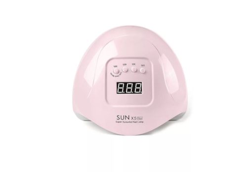 SUN X5 Plus UV/LED Műkörmös lámpa – Rózsaszín színű